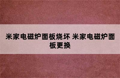 米家电磁炉面板烧坏 米家电磁炉面板更换